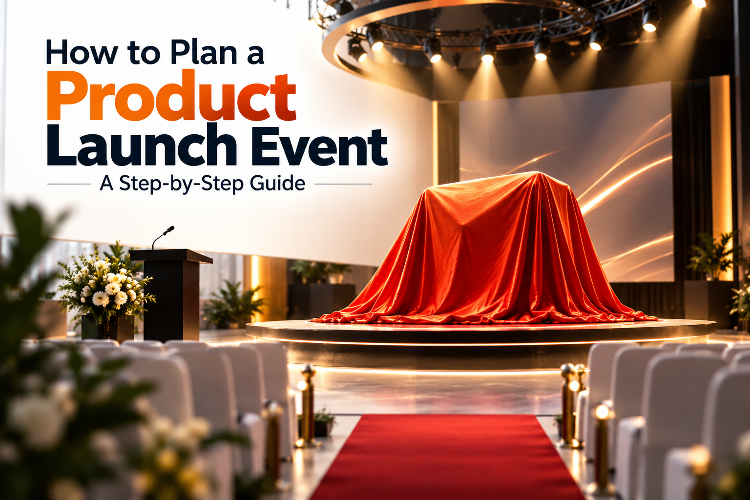 How to Plan a Product Launch Event | A Step-by-Step Guide
